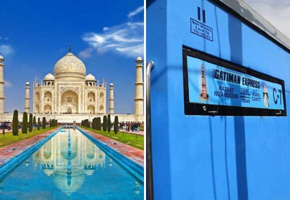 From Delhi: Taj Mahal and Agra Tour By Superfast Train